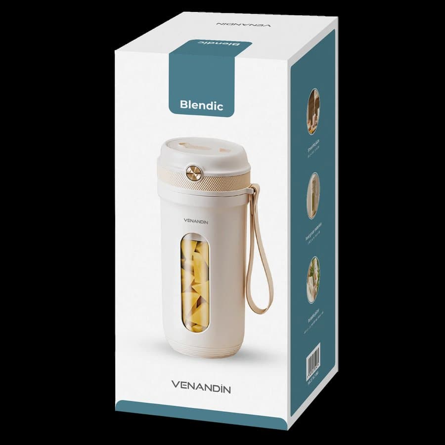 Venandin Blendic Taşınabilir Şarjlı Blender — Smoothie & Shake ürün görseli